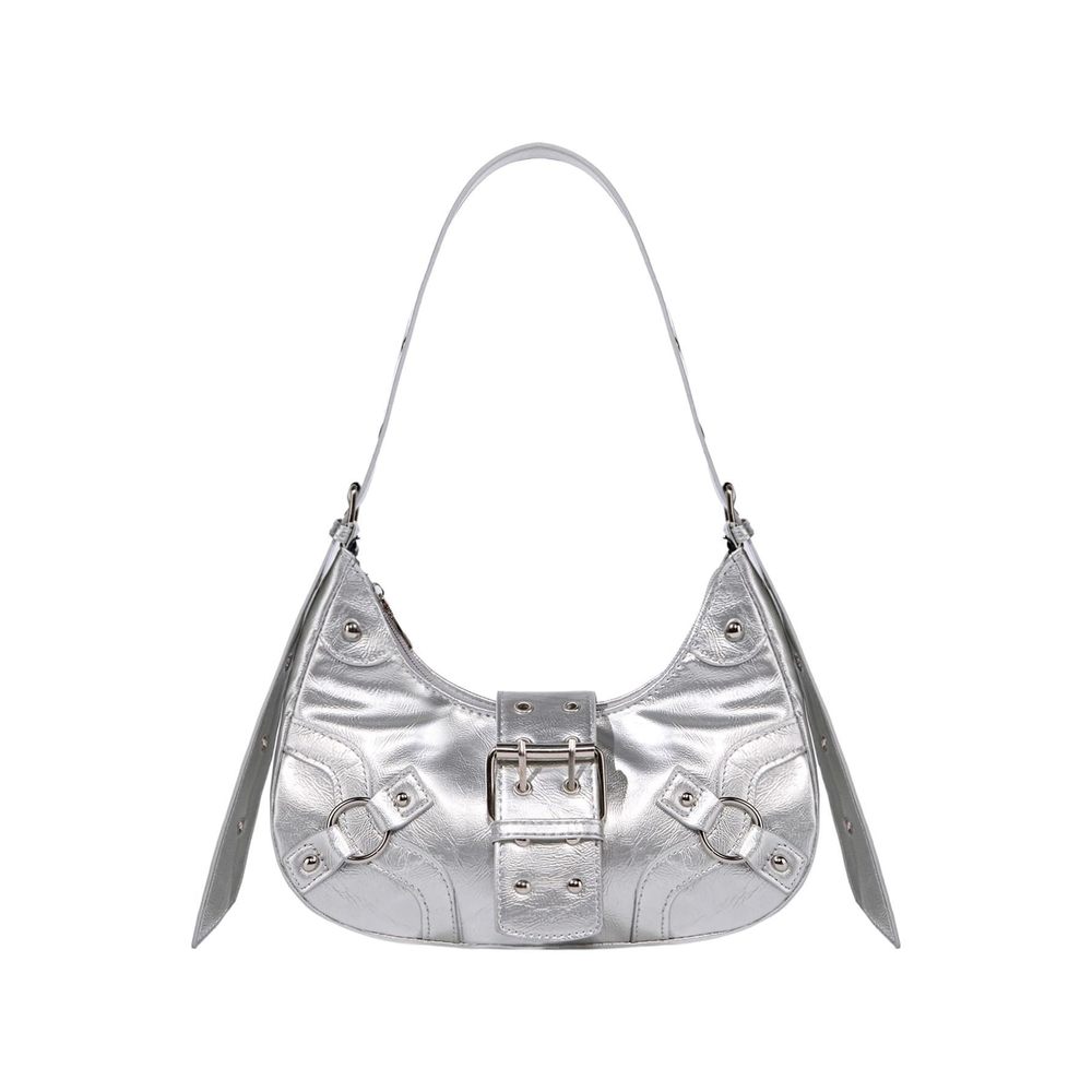 Studded Pu Leather Clutch Shoulder Tote Handbag Adjustable Strap Boho ^_^